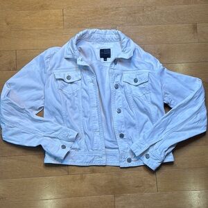 The Limited White Denim Jacket in Small